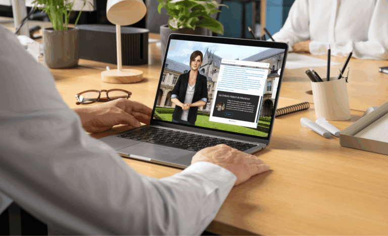 Borne interactive agent d’accueil digital multilingue pour musées